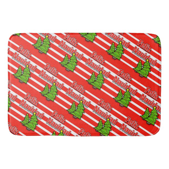 Tapis De Bain Feliz Navidad (Devant)