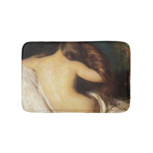 Tapis De Bain Femme qui pleure ses cheveux (par Joseph DeCamp)
