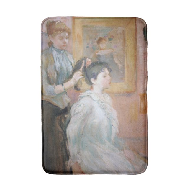 Tapis De Bain Femme Styling Daughter's Hair (par Berthe Morisot) (Devant (Vertical))