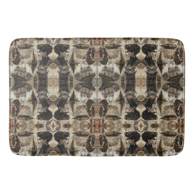 Tapis De Bain Femmes Steampunk (Devant)