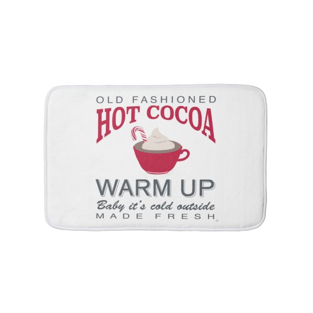 Tapis De Bain ferme de vacances cacao chaud (Devant)