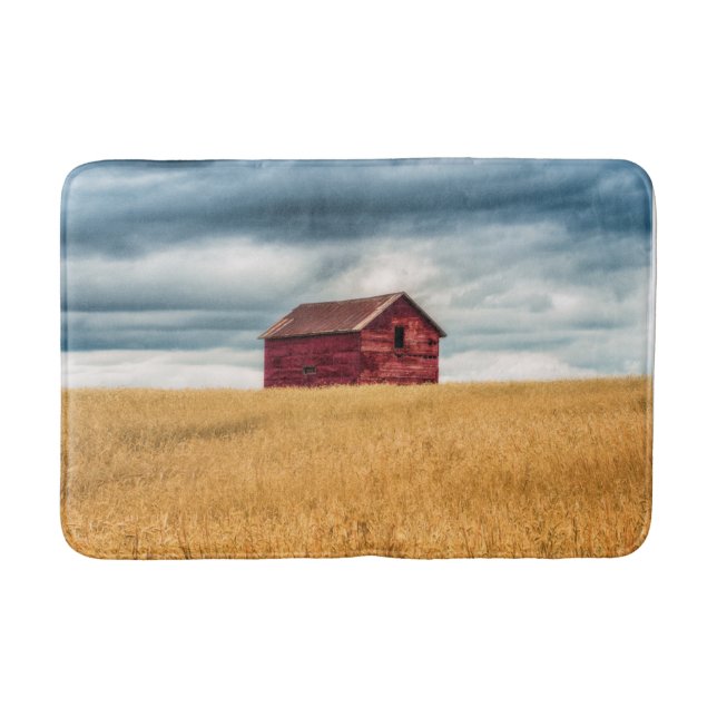 Tapis De Bain Fermes | Vielle grange rouge (Devant)