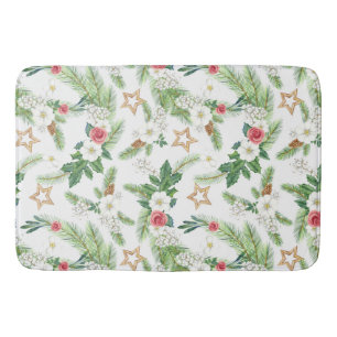 Tapis De Bain Festif Vacances Botaniques