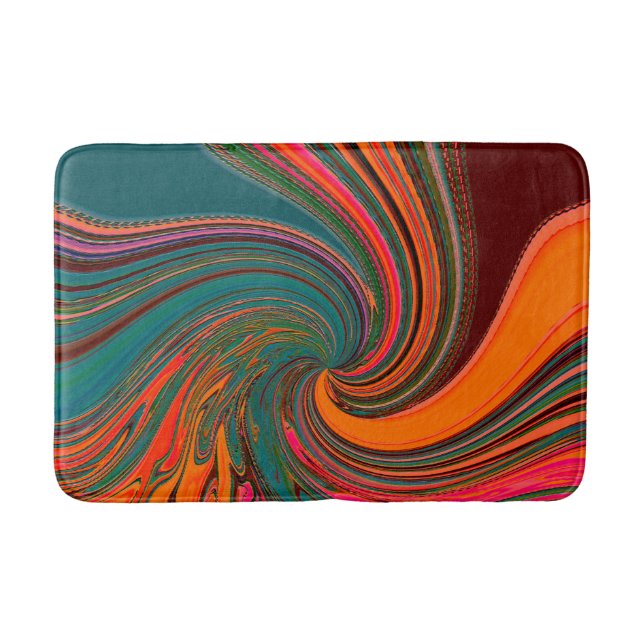 Tapis De Bain Fête tourbillonnante...... (Devant)