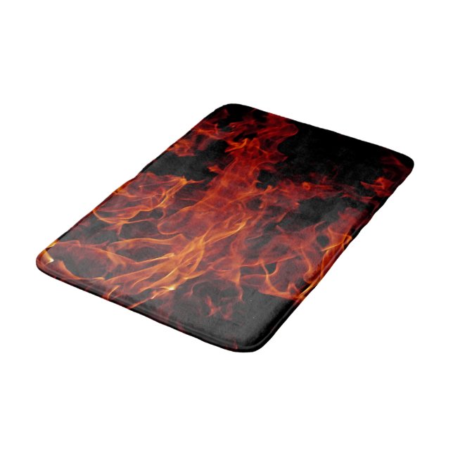 Tapis De Bain Feu (Angle)