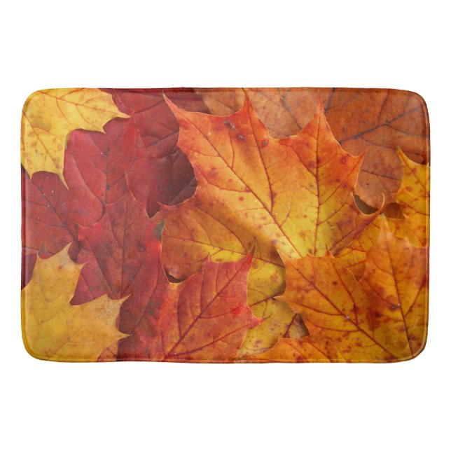 Tapis De Bain feuille d'automne (Devant)