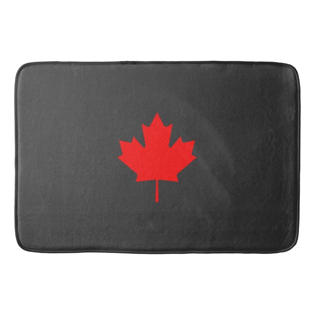 Tapis De Bain Feuille d'érable canadienne (Devant)