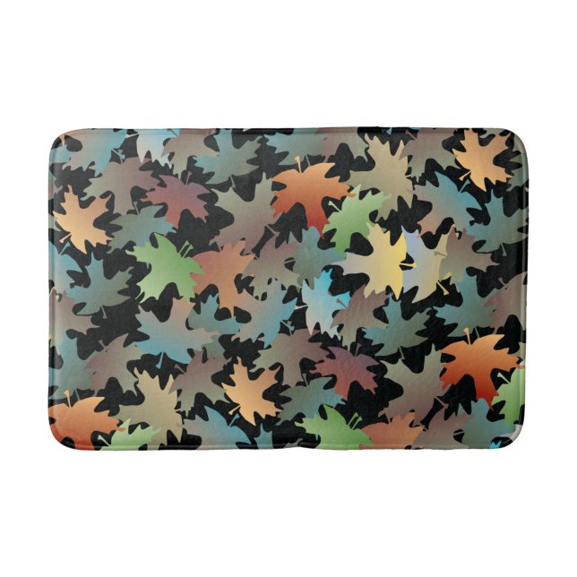Tapis De Bain Feuilles d'automne de la salle de bain (Devant)