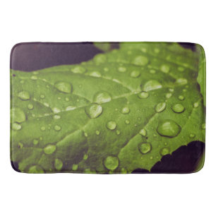 Tapis De Bain Feuilles mouillées