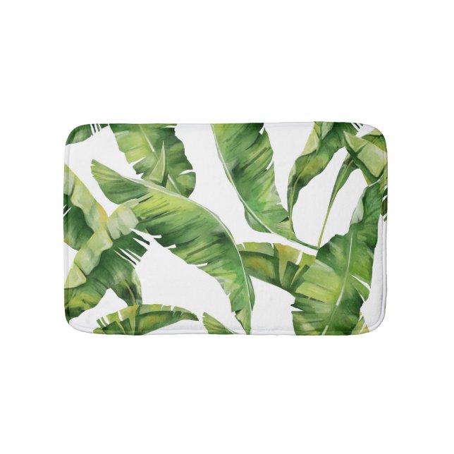 Tapis De Bain Feuilles vertes (Devant)