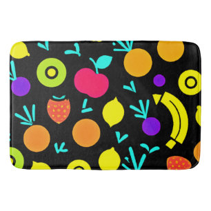 Tapis De Bain Fiesta aux fruits lumineux
