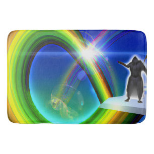 Tapis De Bain Figure de mystère au Stargate interdimensionnel