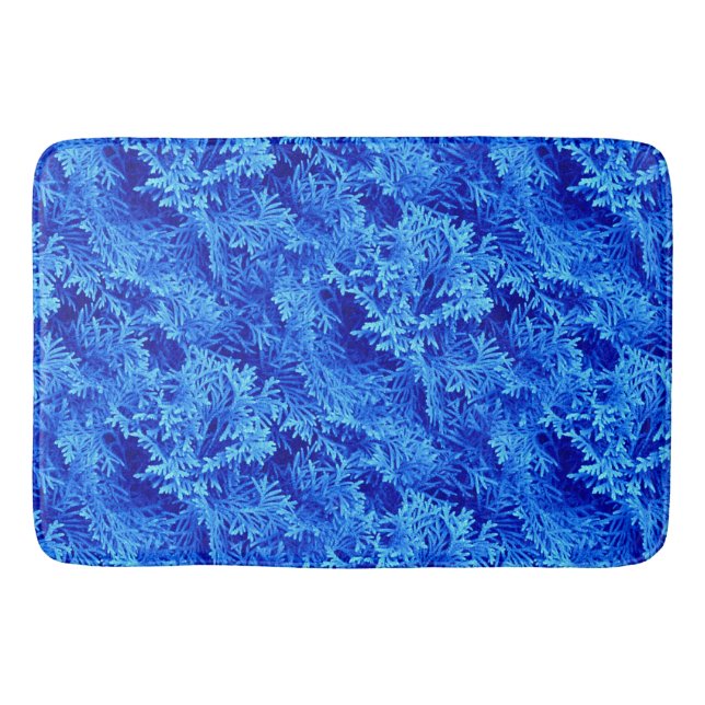 Tapis De Bain Fir bleu (Devant)