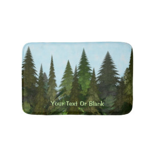Tapis De Bain Firs fractaux