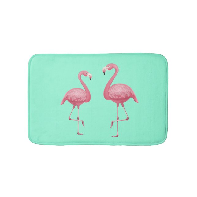 Tapis de bain Flamant rose (Devant)