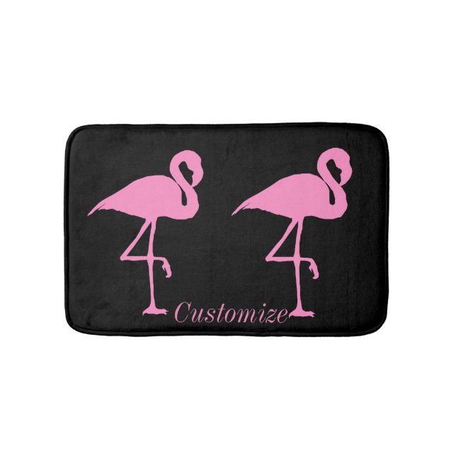 Tapis De Bain Flamant rose rose Thunder_Cove (Devant)
