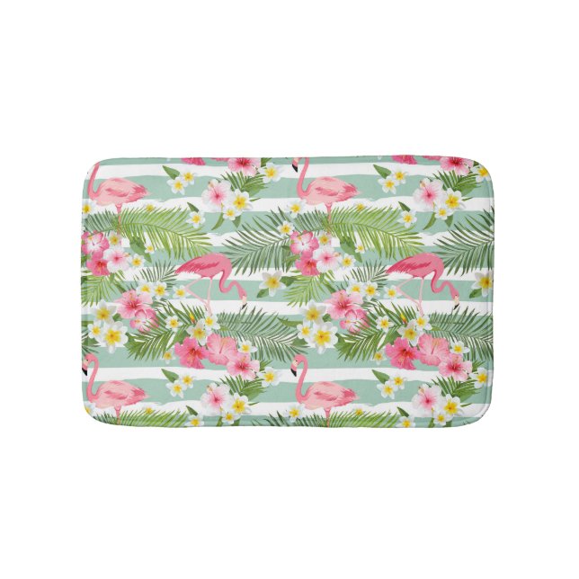 Tapis De Bain Flamants roses Et Grèves (Devant)