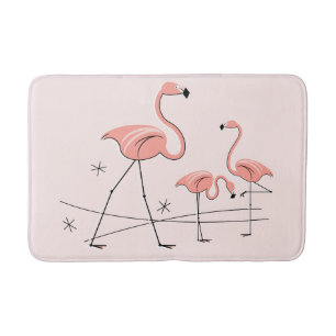 Tapis De Bain Flamants roses Pink Trio 2 bain mat