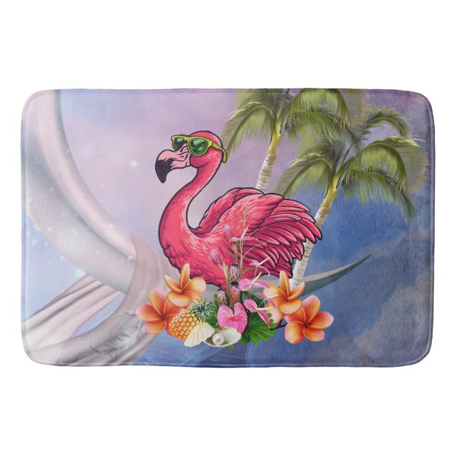 Tapis De Bain Flamingo (Devant)