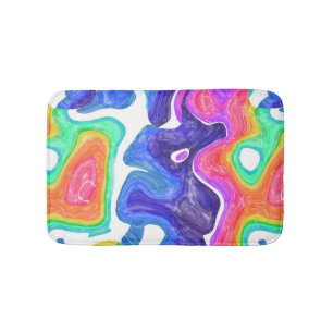 Tapis De Bain Flèches arc-en-ciel
