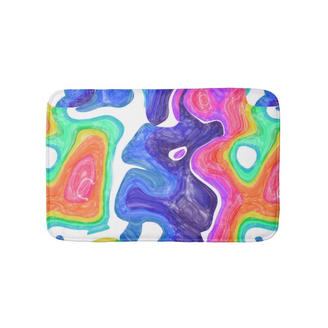 Tapis De Bain Flèches arc-en-ciel (Devant)