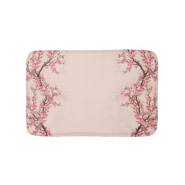 Tapis De Bain Fleur de cerisier - Branche Sakura (Devant)