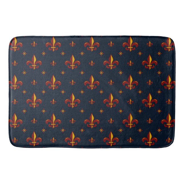 Tapis De Bain Fleur De Lis (Devant)