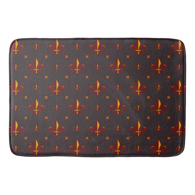 Tapis De Bain Fleur De Lis (Devant)