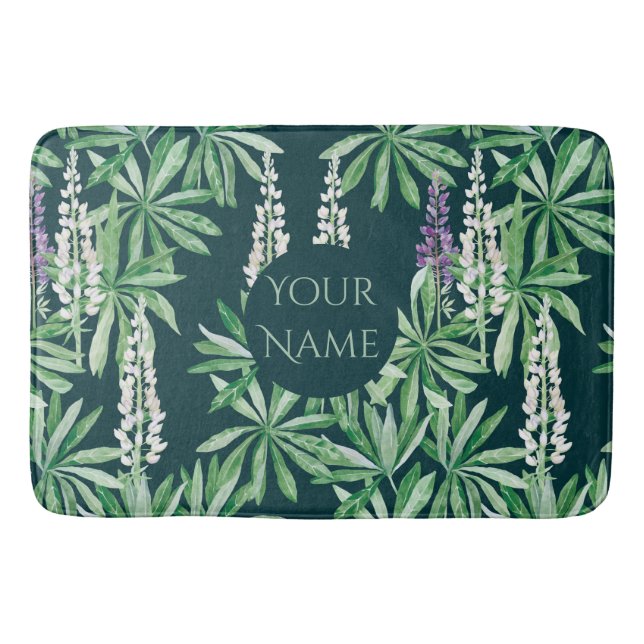 Tapis De Bain Fleur de lupin (Devant)
