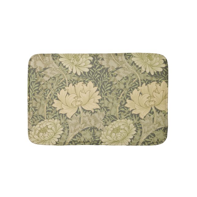 Tapis De Bain Fleur de Sauge Chrysanthème de William Morris (Devant)