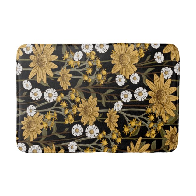 Tapis De Bain Fleur esthétique  (Devant)
