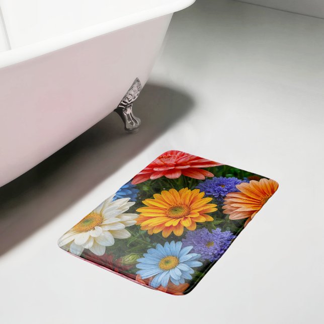Tapis de bain Fleur Image n° 1, Série Florale (Créateur téléchargé)
