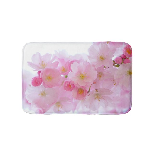 Tapis De Bain Fleur japonaise de cerisier (Devant)