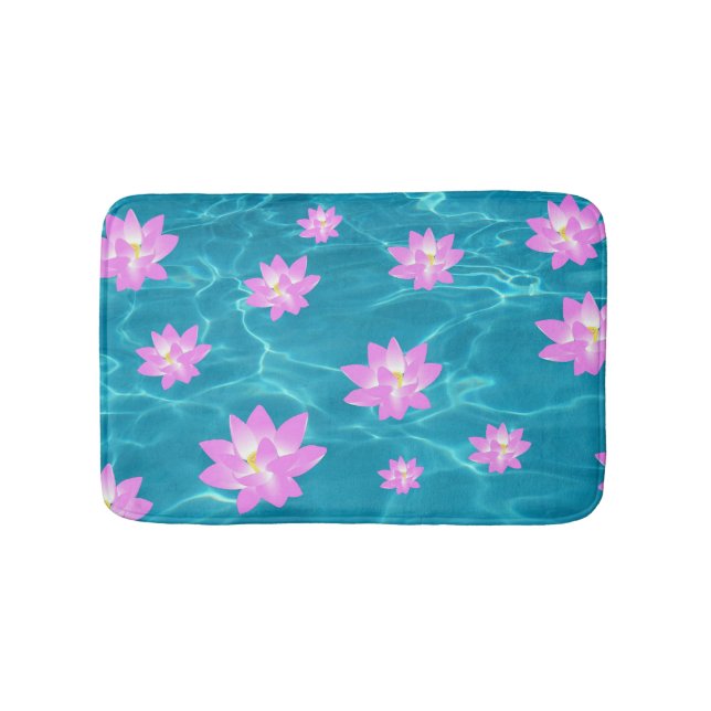 Tapis De Bain Fleur Lotus (Devant)