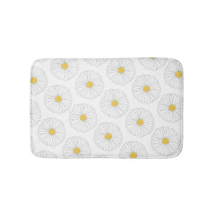 Tapis De Bain Fleur marguerite marguerite marguerite fête de jar