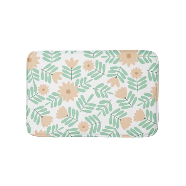 Tapis De Bain Fleur minimale (Devant)