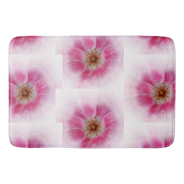 Tapis De Bain fleur rose (Devant)