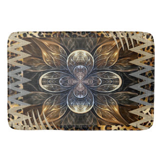 Tapis De Bain Fleur sauvage d'Afrique Abstraite