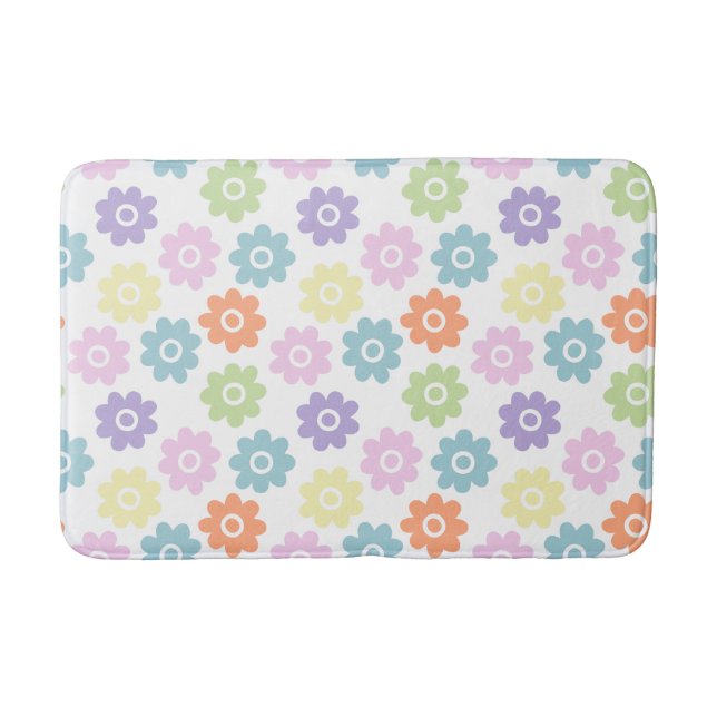 Tapis De Bain Fleur sauvage du printemps (Devant)