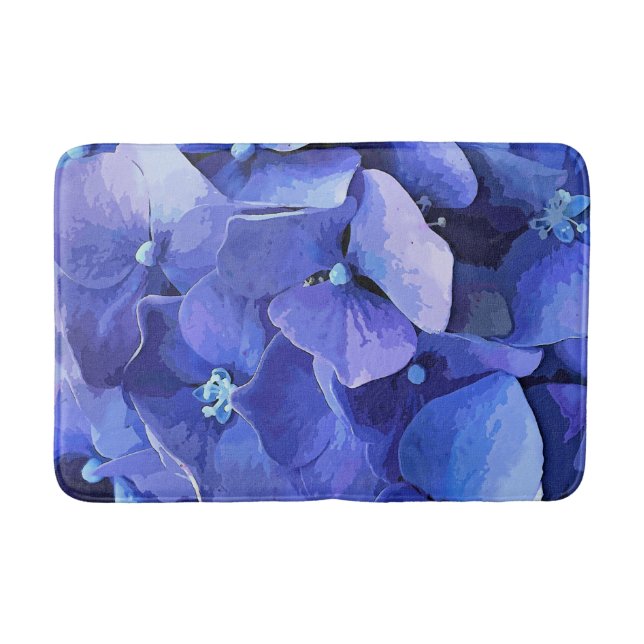 TAPIS DE BAIN FLEURS (Devant)