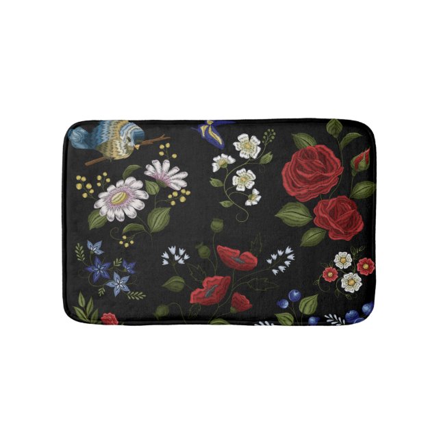 Tapis De Bain Fleurs (Devant)