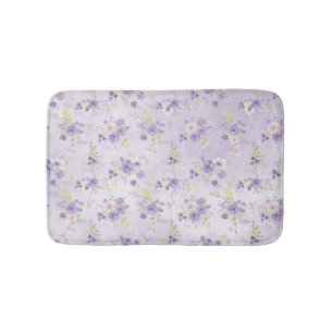 Tapis De Bain Fleurs de campagne de lavande