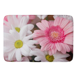 Tapis de bain - fleurs de Gerbera de marguerite