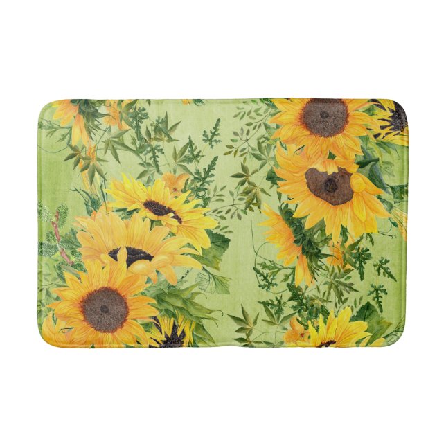 Tapis De Bain Fleurs de jardin (Devant)