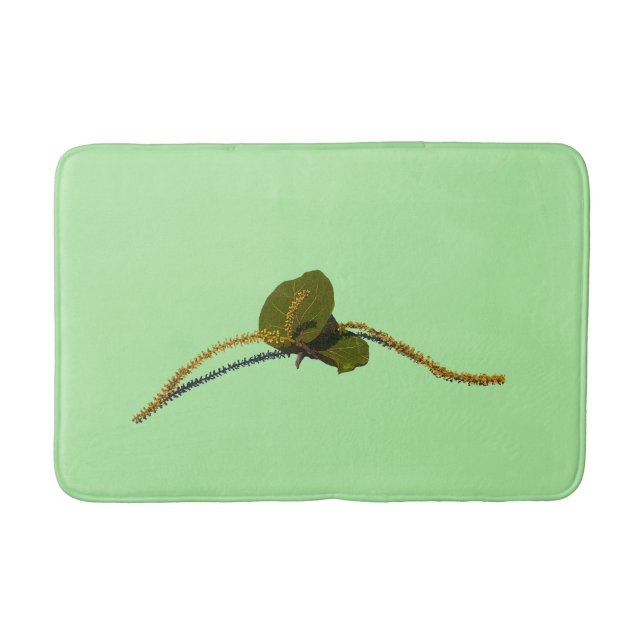 Tapis De Bain Fleurs de raisin - Chaux-Clé (Devant)