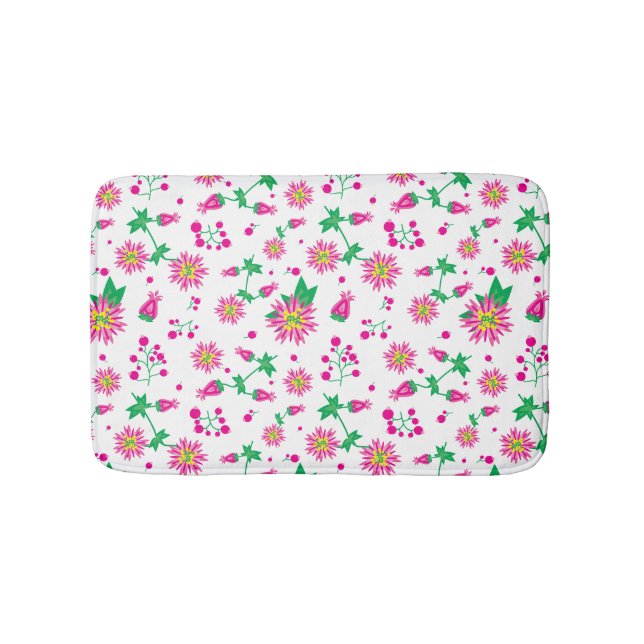 Tapis De Bain Fleurs et baies (Devant)