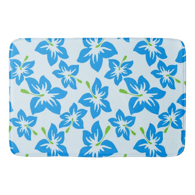 Tapis De Bain Fleurs hawaïennes (Devant)