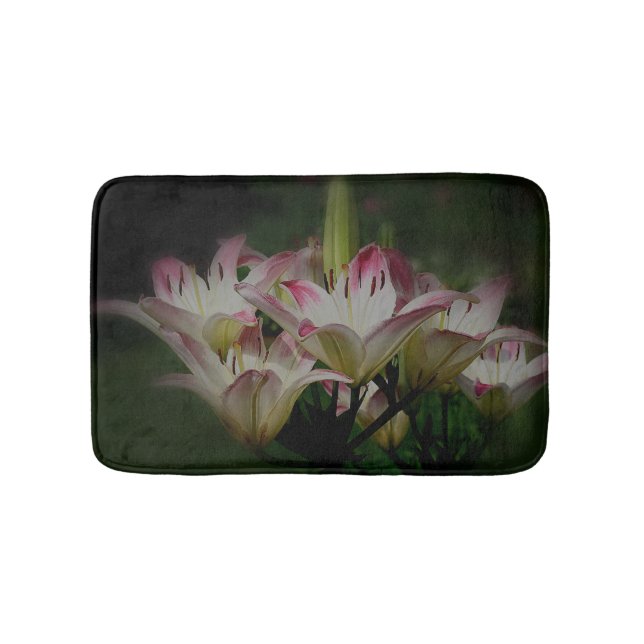 Tapis De Bain Fleurs Lily (Devant)