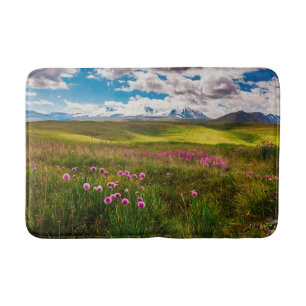 Tapis De Bain Fleurs   Montagnes de l'Altaï, Sibérie, Russie