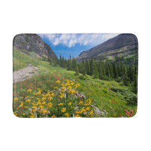 Tapis De Bain Fleurs   Montana Flower Path